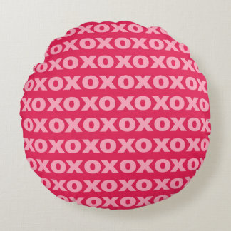 XOXO rundes Wurfs-Kissen Rundes Kissen