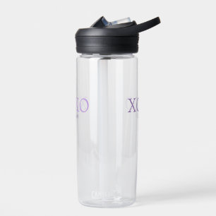 Xoxo valentin Tag hinzufügen Name lila Pastel mini Trinkflasche