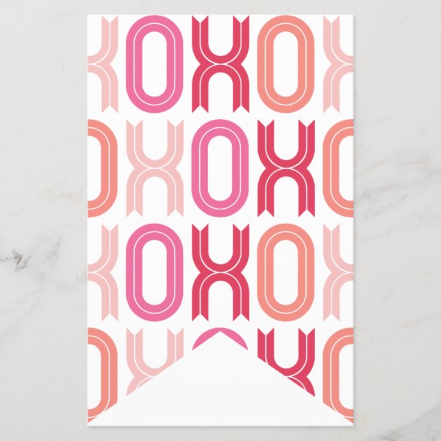 XOXO Valentine's Day Party Dekor Jagd Banner Flyer (Vorne)