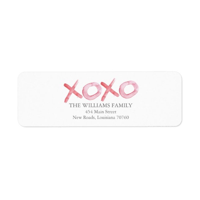 XOXO Valentinstag (Vorne)