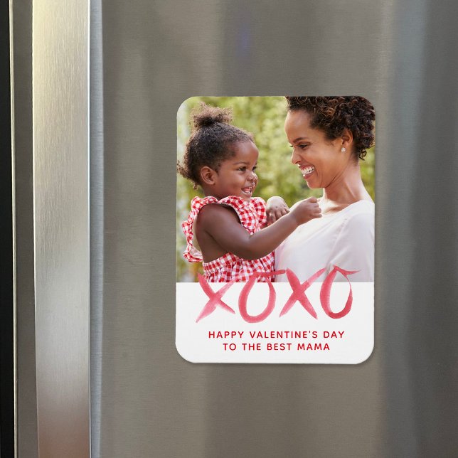 XOXO Valentinstag Foto Magnet für Mama (Von Creator hochgeladen)