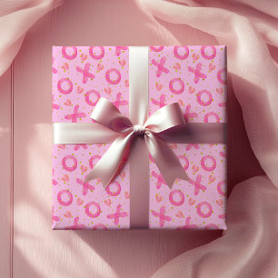 XOXO Valentinstag Geschenkpapier