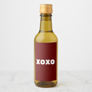 Xoxo Weinetikett
