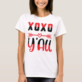 XOXO Y'all Valentine's Women T-Shirt