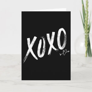 Xoxoxo Valentinstag Februar Feierlichkeiten Karte