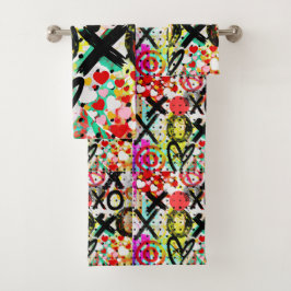 XOXOXOXOXO-Sammlung Badhandtuch Set