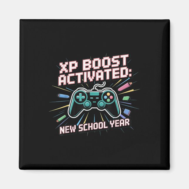 Xp Boost, New School Year, Back To School, Gen Z A Magnet (Vorne)
