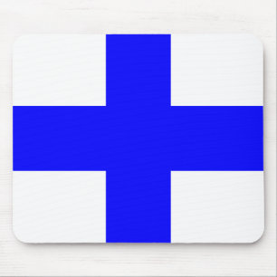 XRAY BLUE CROSS MOUSEPAD