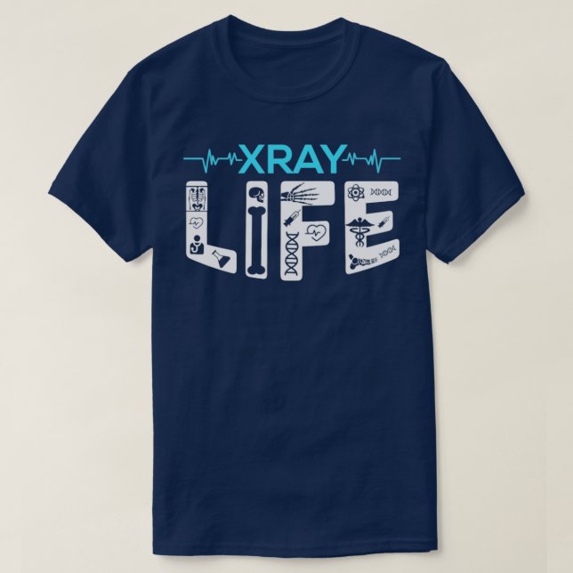 Xray Radiology Assistant Tech Gift T-Shirt (Design vorne)
