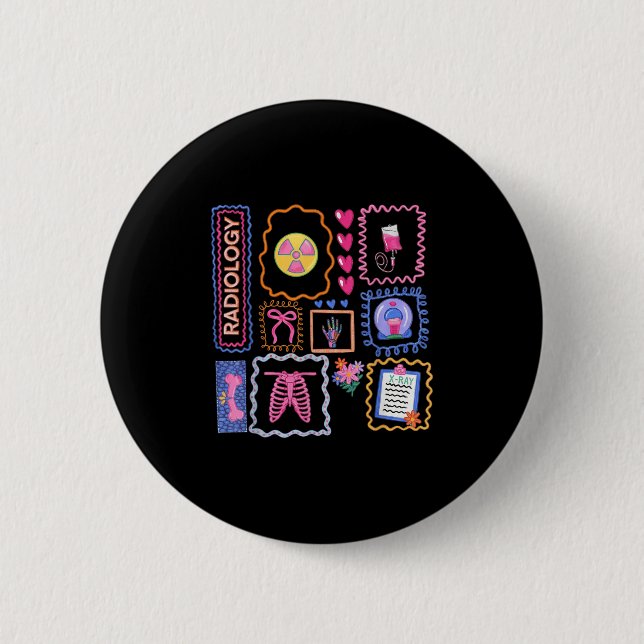 Xray Technologist Xray Tech Radiologic Technologis Button (Vorderseite)