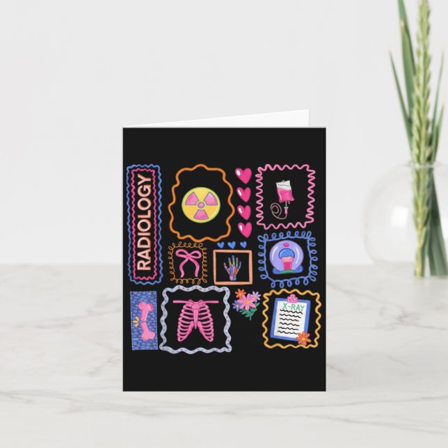 Xray Technologist Xray Tech Radiologic Technologis Karte (Vorderseite)