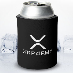 XRP Army Quote Hodl Crypto Cryptowährungs-Meme Dosenkühler