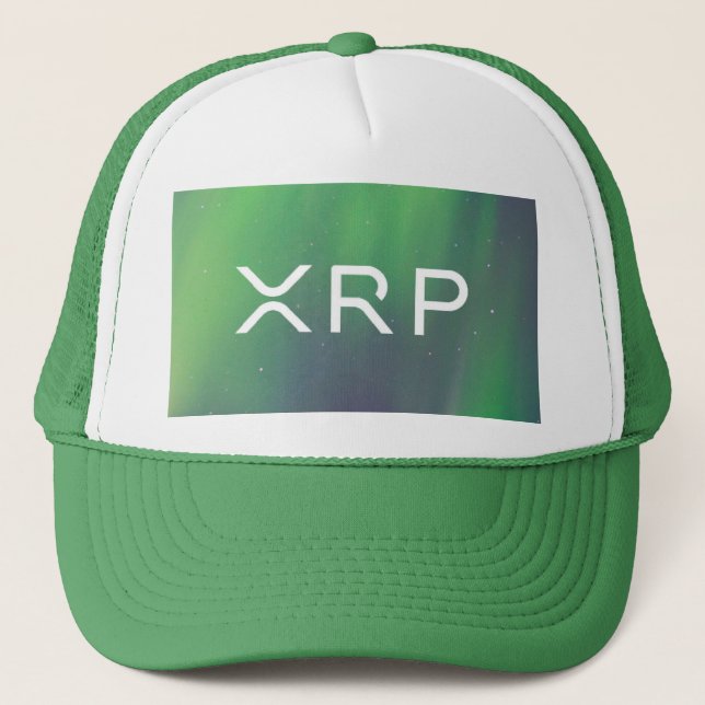 xrp, casquette vert de casquette d'ondulation (Devant)