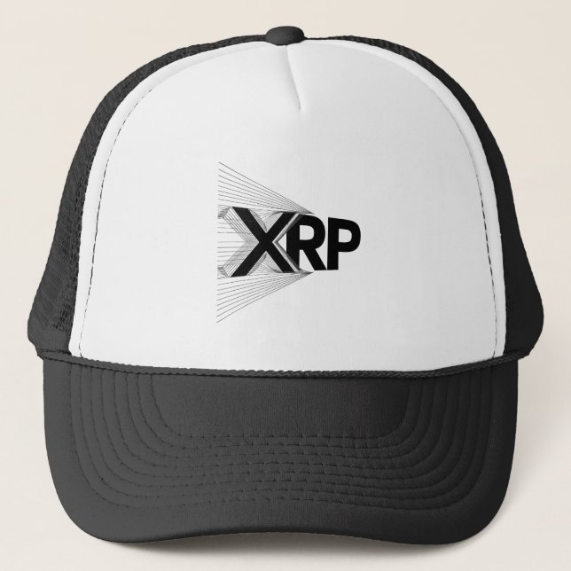 XRP Crypto Hat Truckerkappe (Vorderseite)