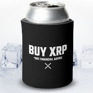 XRP Crypto Meme Not Financial Advice Disclaimer Dosenkühler