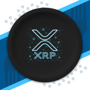 XRP Cryptowährung XRPL Blockchain Crypto Stars Pappteller