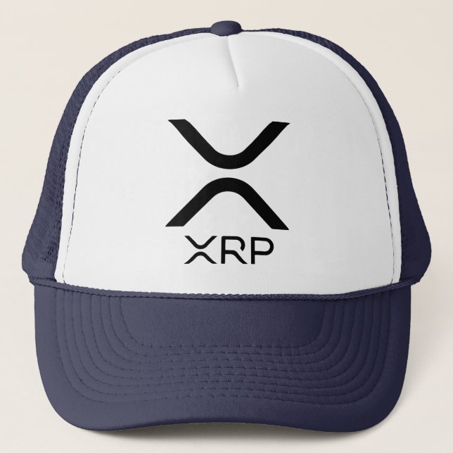 XRP-Kryptowährung - XRP Truckerkappe (Vorderseite)