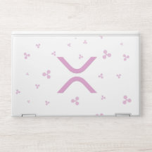 XRP-Notebook-Haut weiß pink