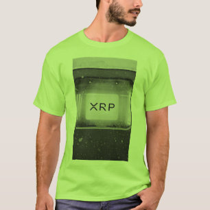 XRP, T-shirt d'art de la chaux violette
