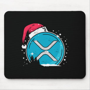 Xrp Weihnachtsmütze Moonshot Ripple Crypto Merch z Mousepad