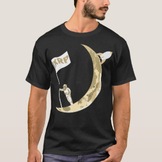 XRP Zum Mond Ripple XRP Astronaut Crypto  T-Shirt