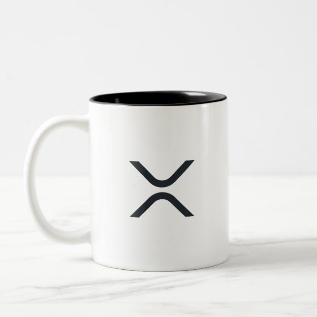 XRP-Zweiton-Tasse Zweifarbige Tasse (Links)