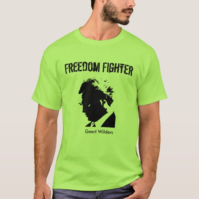 xse2gtvbaod2_000000_640, Geert Wilders, Freiheit… T-Shirt (Vorderseite)