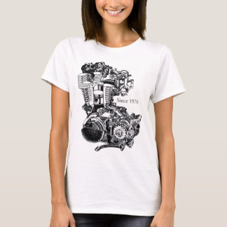 XT 500 Motor 1 T-Shirt