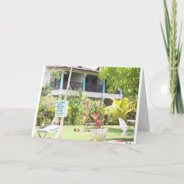 XTABI Negril Jamaika Karte (Vorderseite)