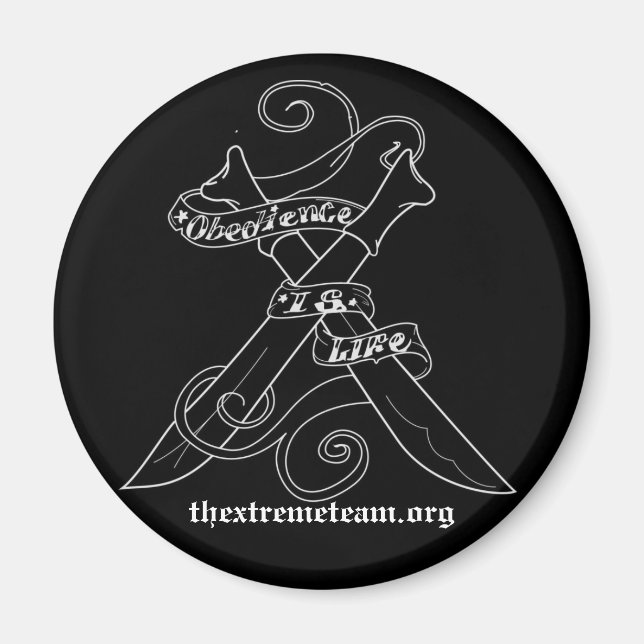 Xtreme-Mannschaftsmagnet Magnet (Vorne)