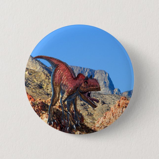 Xuanhanosaurus Dinosaurier Button (Vorderseite)