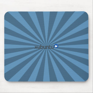 Xubuntu Linux-Blau-Sternexplosion Mousepad
