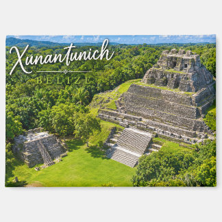 Xunantunich Belize Mayanische archäologische Sehen Magnet