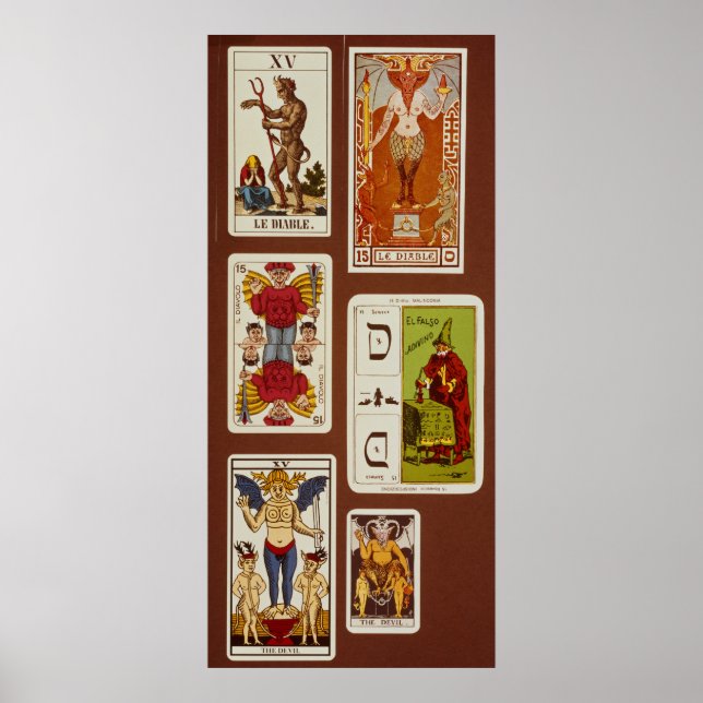 XV Der Teufel Poster (Vorne)