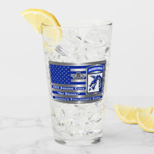 XVIII Airborne Corps Amerikas Kontingentkorps Glas