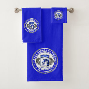 XVIII AIRBORNE CORPS BADHANDTUCH SET