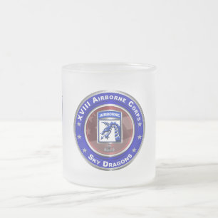 XVIII Airborne Corps Himmel-Drachen Mattglastasse