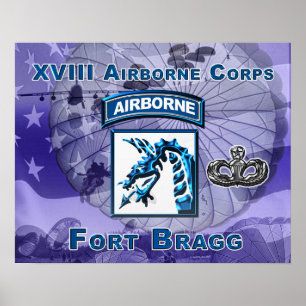 XVIII Airborne Corps Poster New Design !