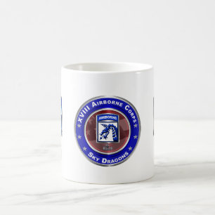 XVIII Im Flugzeug Corps Sky Dragons Kaffeetasse
