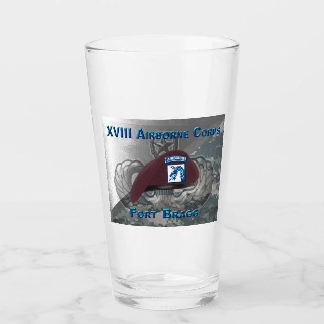 XVIII Im Flugzeug Korps "Sky Dragons" Glas (Vorderseite)