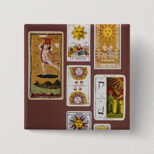 XVIIII The Sun Button