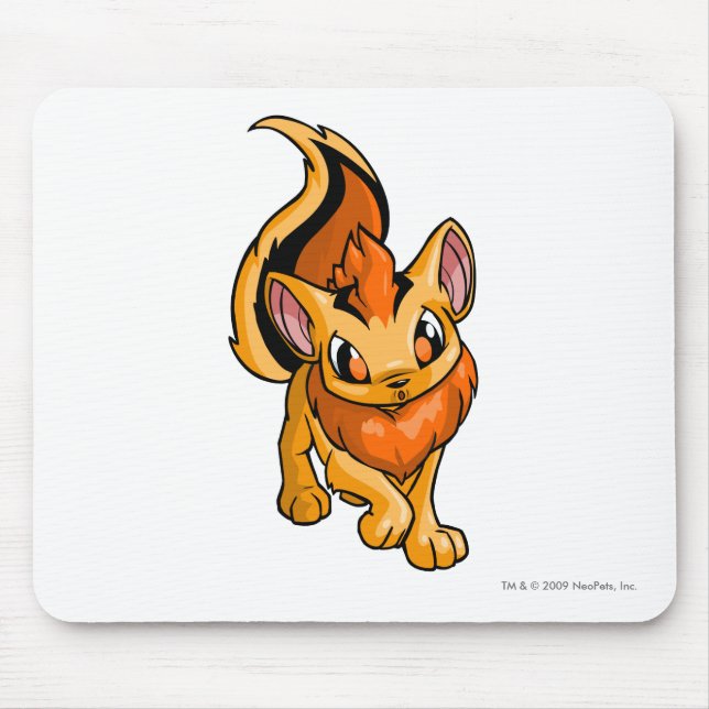 Xweetok Orange Mousepad (Vorne)