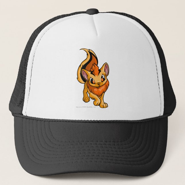 Xweetok Orange Truckerkappe (Vorderseite)