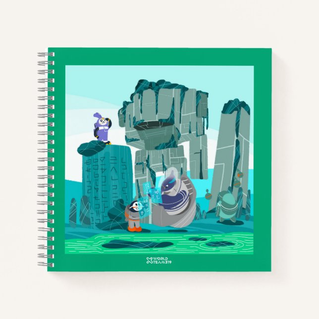 XWorldTeam319_20250807 Notebook Notizbuch (Vorderseite)