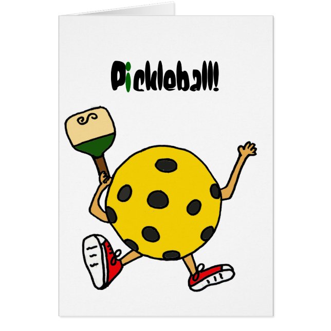 XX caractère drôle de Pickleball (Devant)