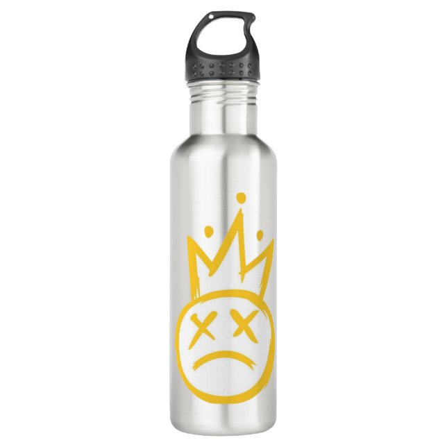 xx Eyes Face Edelstahlflasche (Vorderseite)