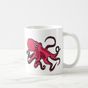 XX fantastische Krake Kaffeetasse