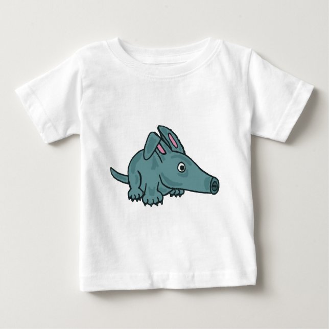 XX fantastischer Aardvark Baby T-shirt (Vorderseite)