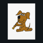 XX- Funny Brown Dog Playing Clarinet Postkarte<br><div class="desc">Unglaublich witzig niedlicher brauner Welpenhund, der Klarinette spielt, ist einzigartig und macht Spaß und eine tolle Geschenkidee. Er ist voller Persönlichkeit. Kann auch benutzerdefinierten Text bei der Bestellung hinzufügen. Stellen Sie sicher, dass Sie alle verschiedenen Designs unter http://www.zazzle.com/inspirationrocks* und http://www.zazzle.com/naturesmiles* und http://www.zazzle.com/petspower* und http://www.zazzle.com/tickleyourfunnybone* Karo erhalten.</div>