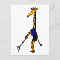 XX - Giraffe Golf spielen